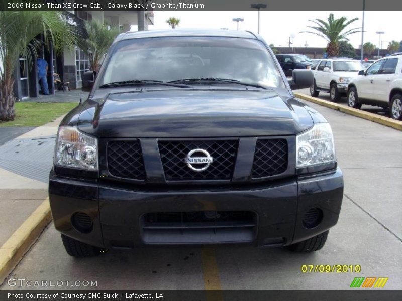 Galaxy Black / Graphite/Titanium 2006 Nissan Titan XE Crew Cab