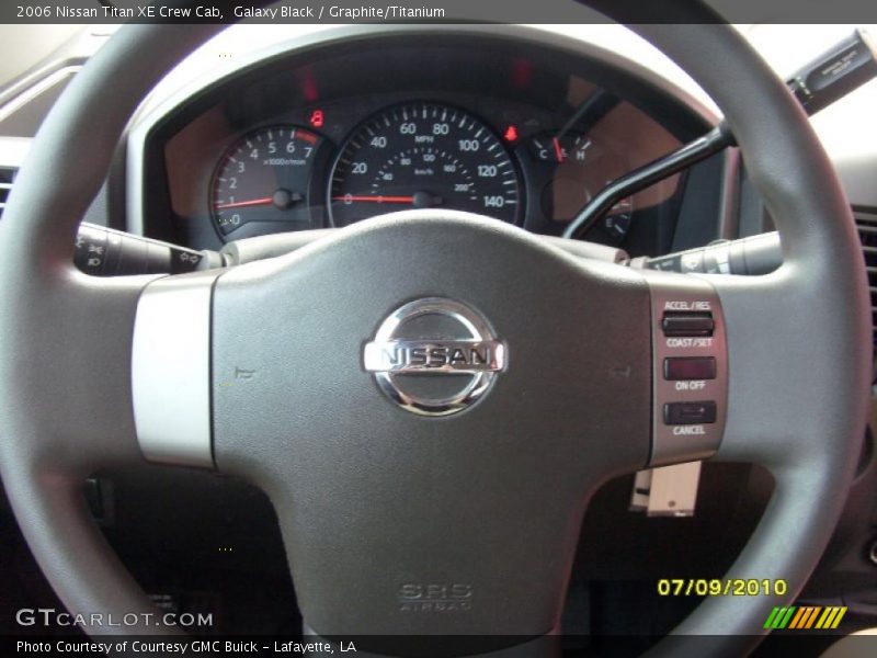 Galaxy Black / Graphite/Titanium 2006 Nissan Titan XE Crew Cab