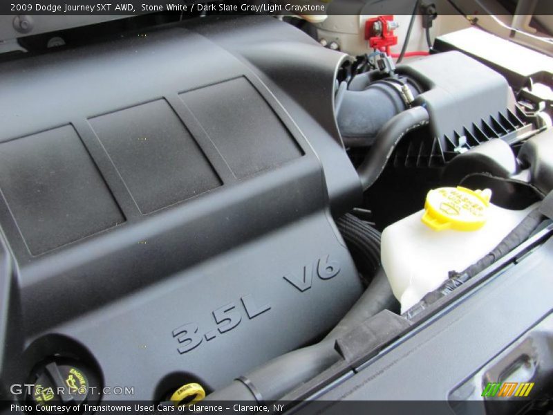 Stone White / Dark Slate Gray/Light Graystone 2009 Dodge Journey SXT AWD