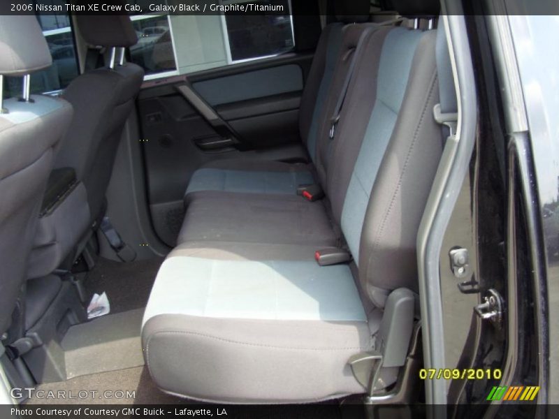 Galaxy Black / Graphite/Titanium 2006 Nissan Titan XE Crew Cab