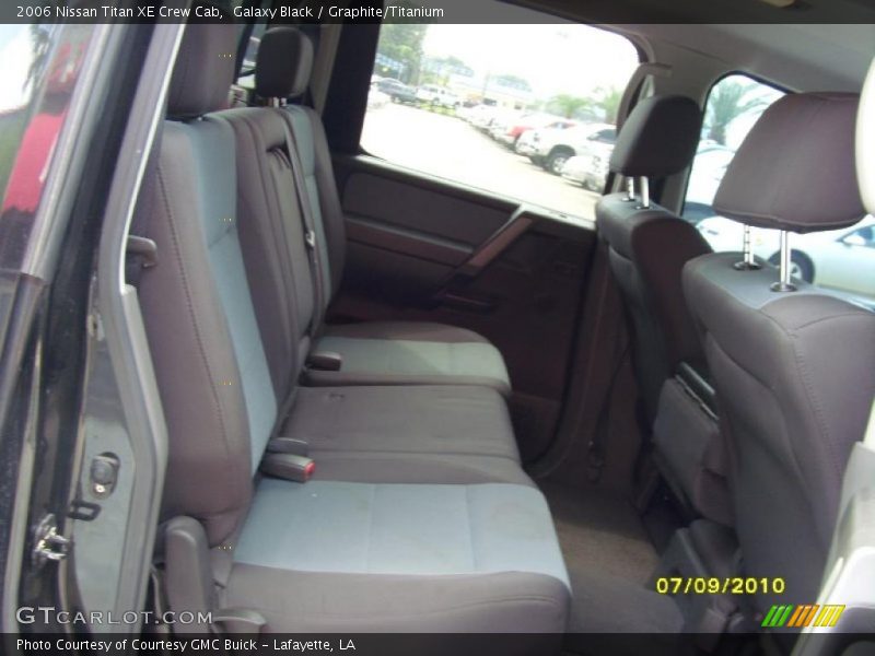 Galaxy Black / Graphite/Titanium 2006 Nissan Titan XE Crew Cab