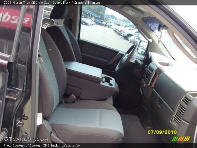 Galaxy Black / Graphite/Titanium 2006 Nissan Titan XE Crew Cab