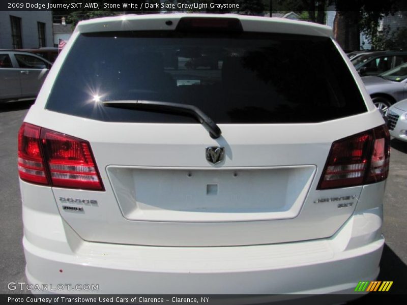 Stone White / Dark Slate Gray/Light Graystone 2009 Dodge Journey SXT AWD