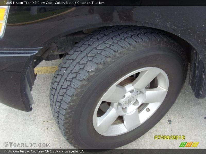 Galaxy Black / Graphite/Titanium 2006 Nissan Titan XE Crew Cab