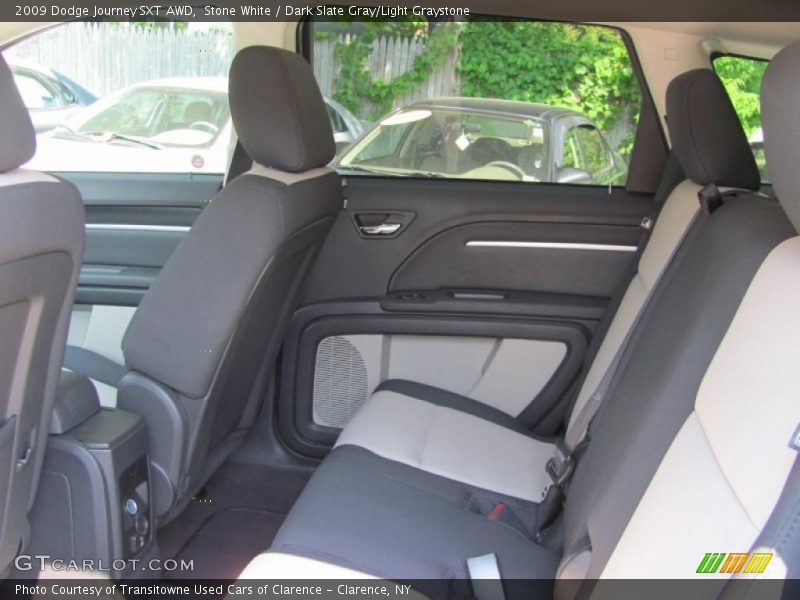 Stone White / Dark Slate Gray/Light Graystone 2009 Dodge Journey SXT AWD