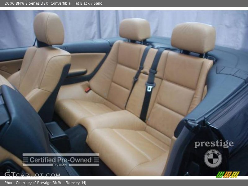 Jet Black / Sand 2006 BMW 3 Series 330i Convertible