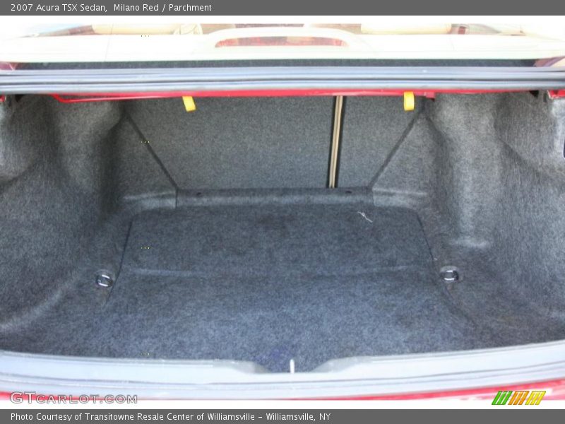 Milano Red / Parchment 2007 Acura TSX Sedan