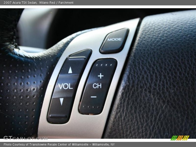 Milano Red / Parchment 2007 Acura TSX Sedan