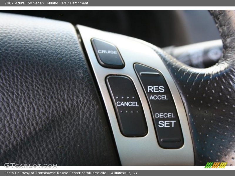 Milano Red / Parchment 2007 Acura TSX Sedan
