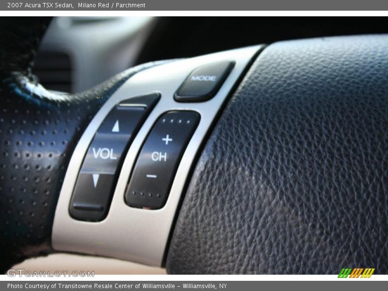 Milano Red / Parchment 2007 Acura TSX Sedan