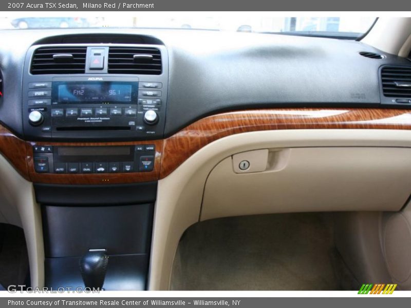 Milano Red / Parchment 2007 Acura TSX Sedan