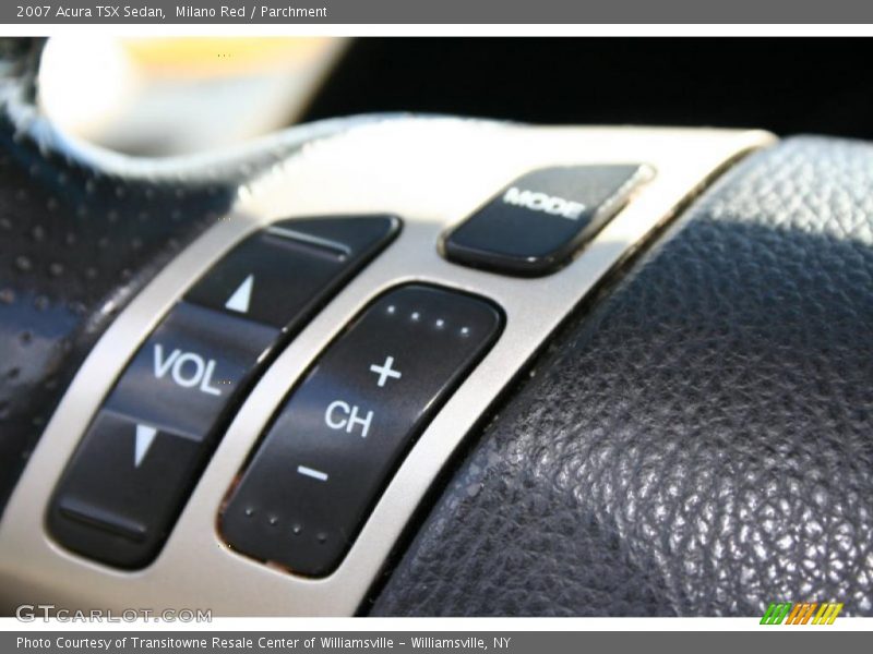 Milano Red / Parchment 2007 Acura TSX Sedan