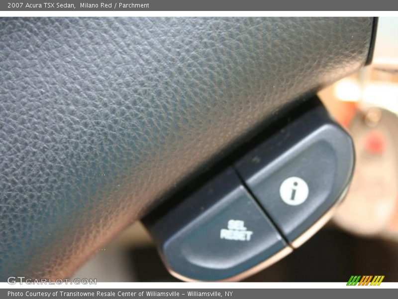 Milano Red / Parchment 2007 Acura TSX Sedan