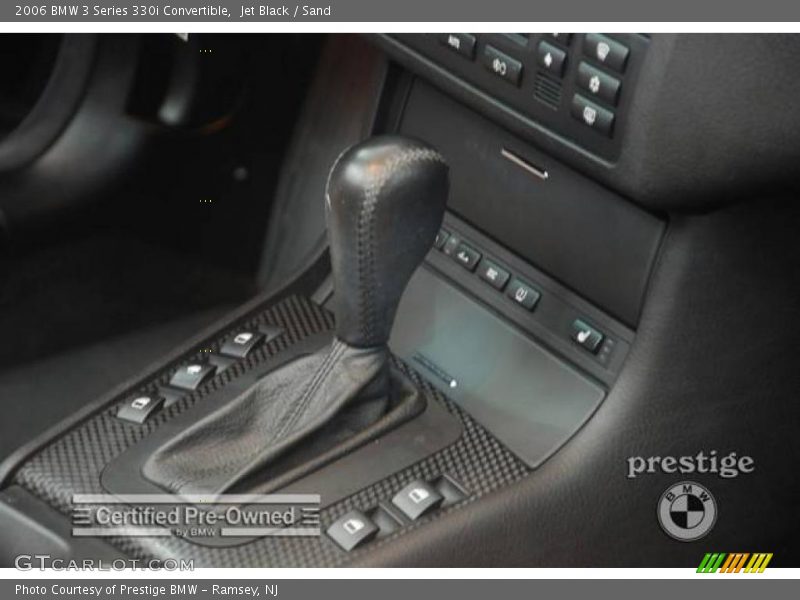 Jet Black / Sand 2006 BMW 3 Series 330i Convertible