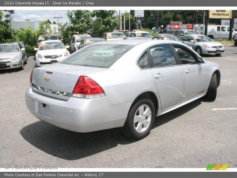 Silver Ice Metallic / Gray 2010 Chevrolet Impala LT