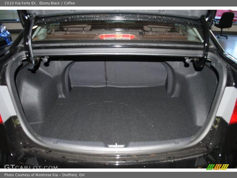 Ebony Black / Coffee 2010 Kia Forte EX
