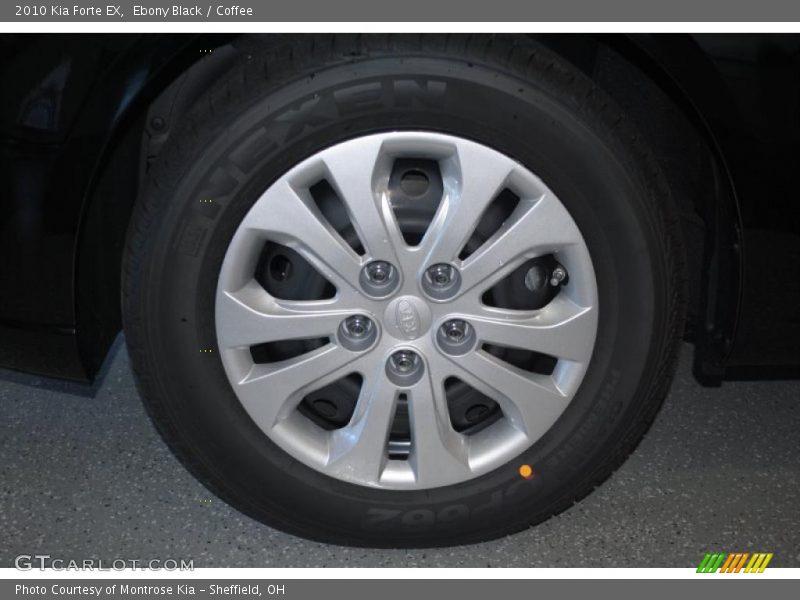 Ebony Black / Coffee 2010 Kia Forte EX