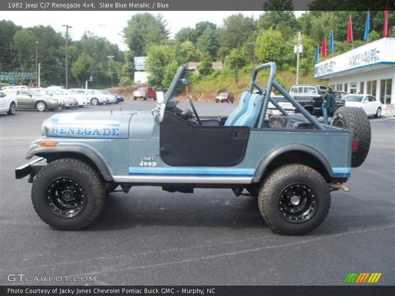  1982 CJ7 Renegade 4x4 Slate Blue Metallic