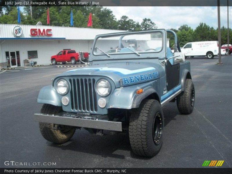 Front 3/4 View of 1982 CJ7 Renegade 4x4