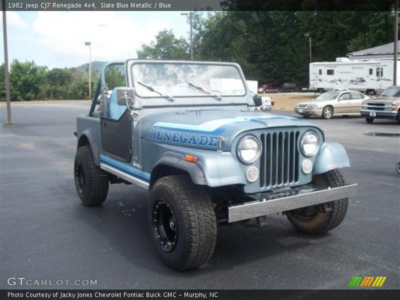  1982 CJ7 Renegade 4x4 Slate Blue Metallic