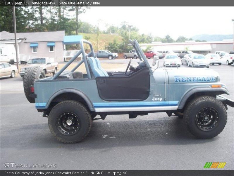  1982 CJ7 Renegade 4x4 Slate Blue Metallic