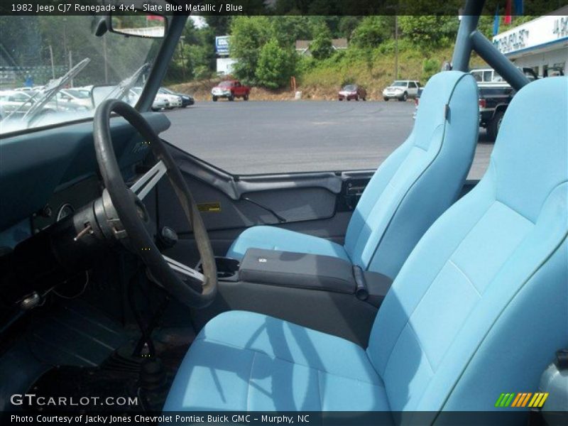 Front Seat of 1982 CJ7 Renegade 4x4