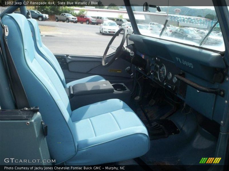Front Seat of 1982 CJ7 Renegade 4x4