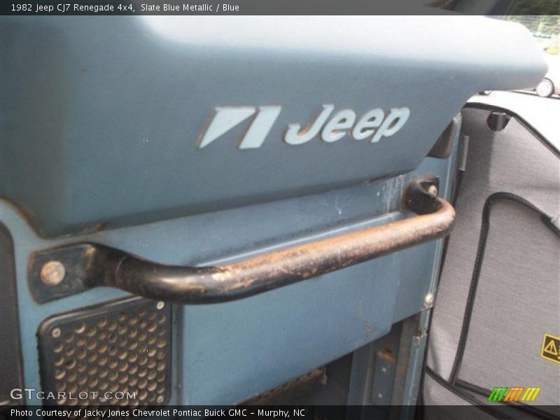  1982 CJ7 Renegade 4x4 Logo