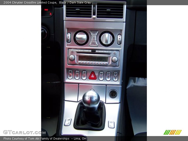Controls of 2004 Crossfire Limited Coupe