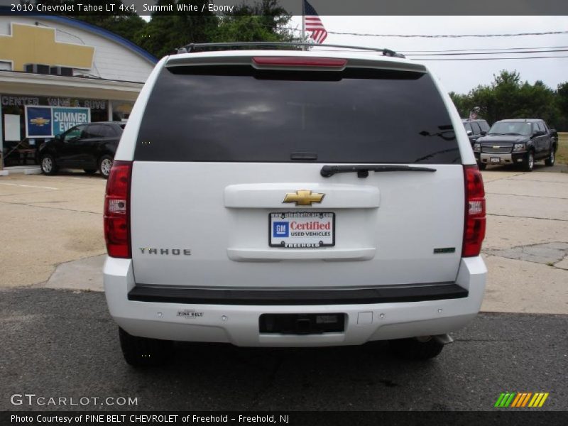 Summit White / Ebony 2010 Chevrolet Tahoe LT 4x4