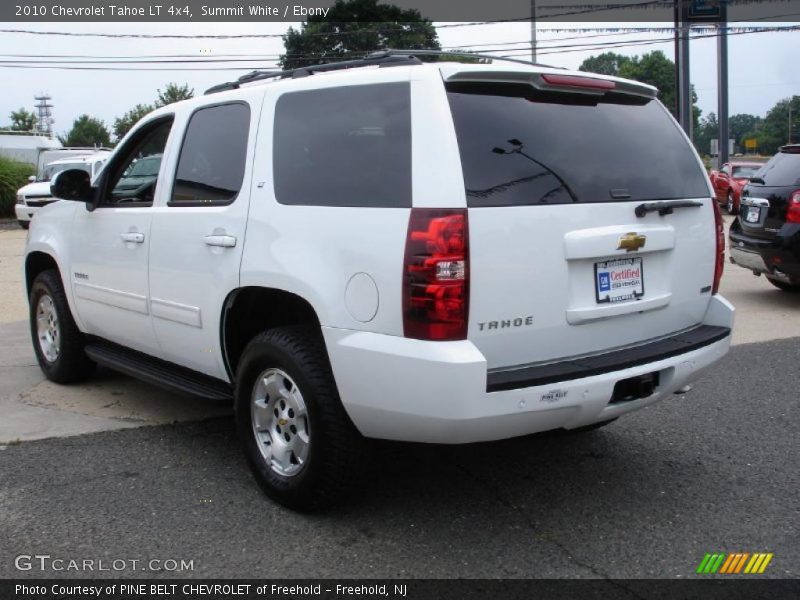 Summit White / Ebony 2010 Chevrolet Tahoe LT 4x4