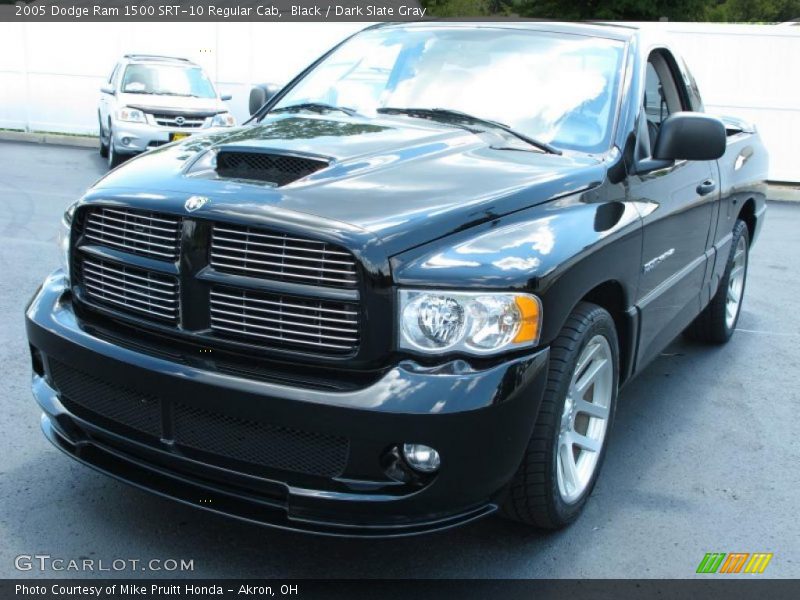 Black / Dark Slate Gray 2005 Dodge Ram 1500 SRT-10 Regular Cab