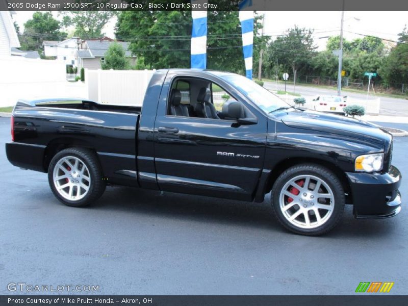 Black / Dark Slate Gray 2005 Dodge Ram 1500 SRT-10 Regular Cab