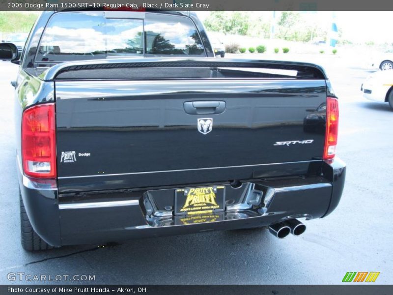 Black / Dark Slate Gray 2005 Dodge Ram 1500 SRT-10 Regular Cab