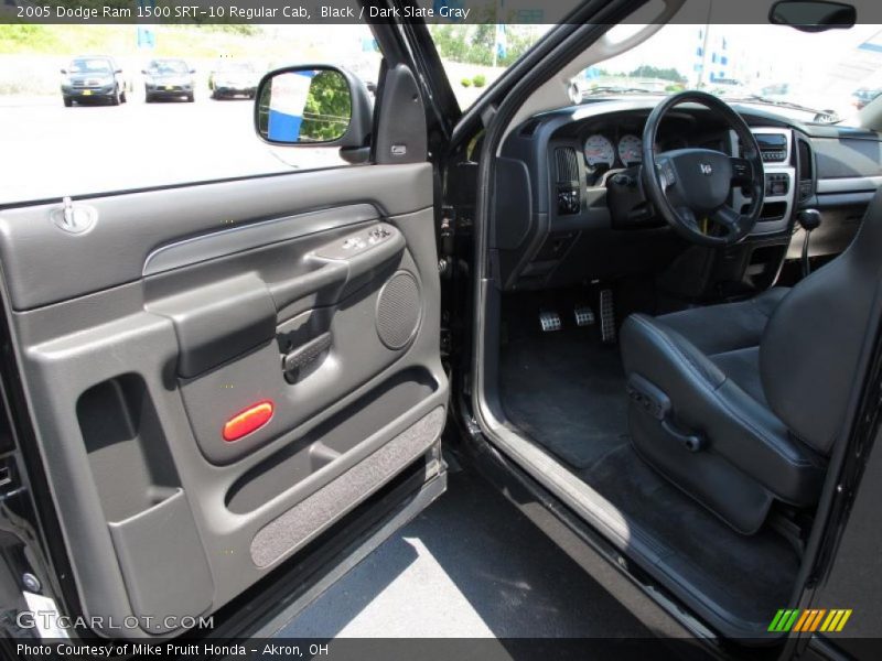 Black / Dark Slate Gray 2005 Dodge Ram 1500 SRT-10 Regular Cab