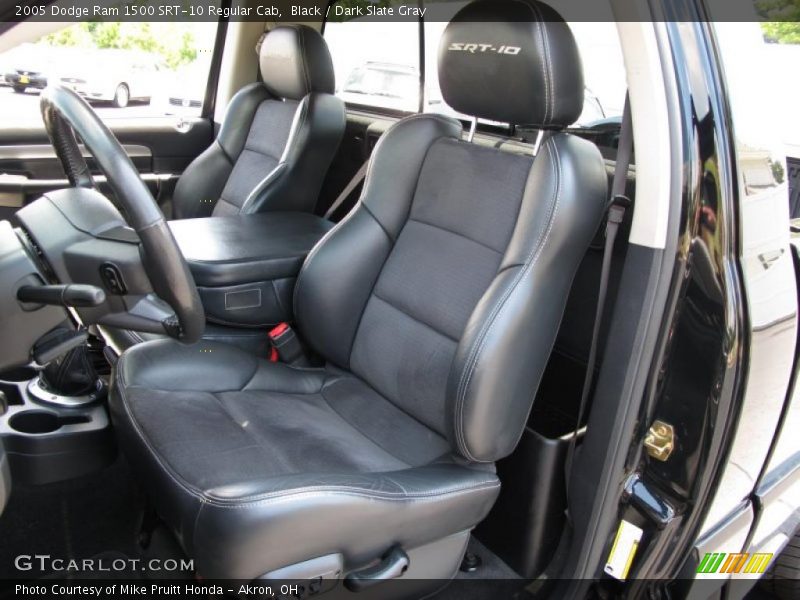 Black / Dark Slate Gray 2005 Dodge Ram 1500 SRT-10 Regular Cab