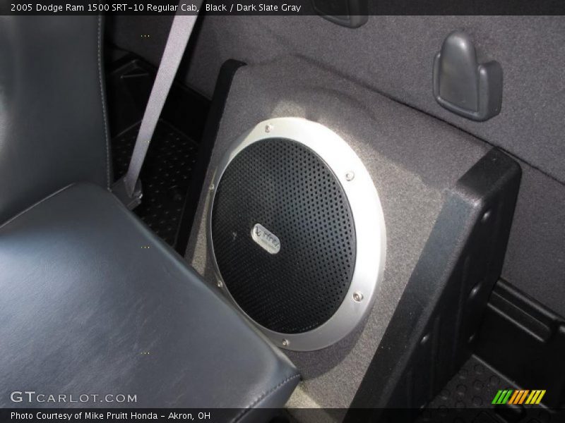 Black / Dark Slate Gray 2005 Dodge Ram 1500 SRT-10 Regular Cab