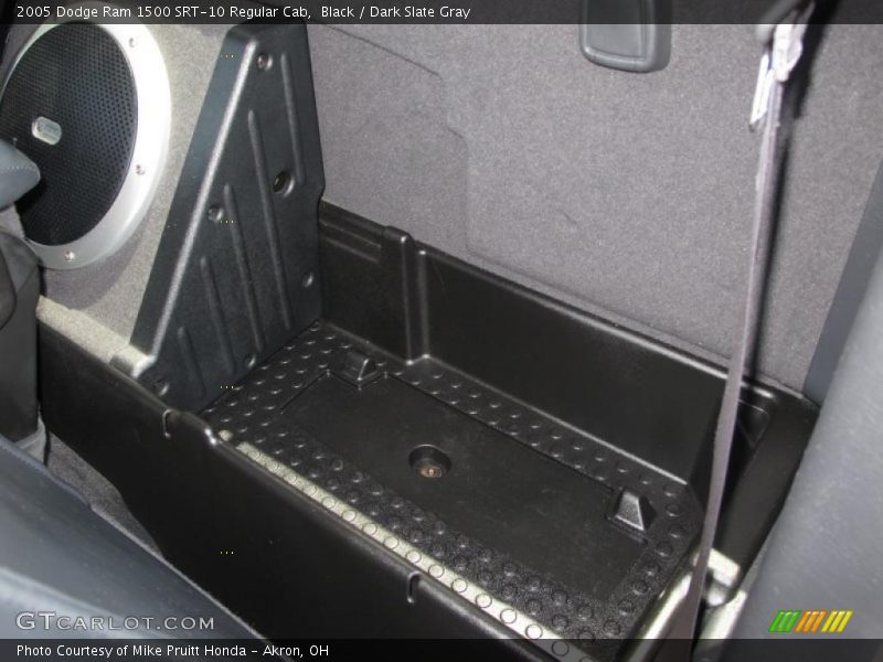 Black / Dark Slate Gray 2005 Dodge Ram 1500 SRT-10 Regular Cab