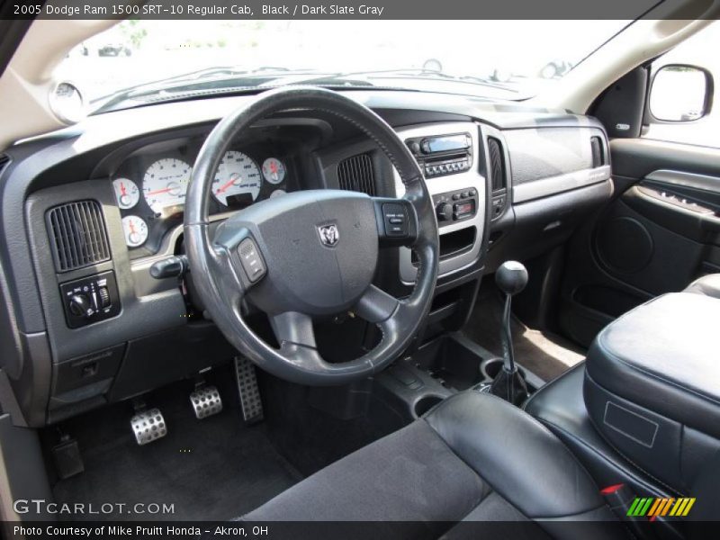 Black / Dark Slate Gray 2005 Dodge Ram 1500 SRT-10 Regular Cab