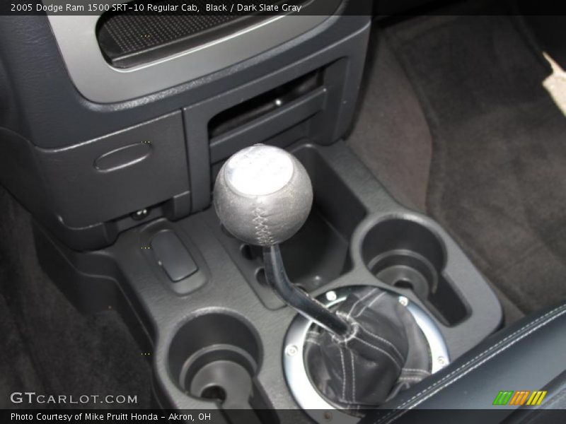 Black / Dark Slate Gray 2005 Dodge Ram 1500 SRT-10 Regular Cab