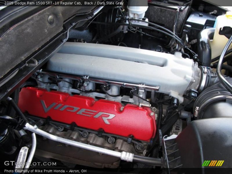 Black / Dark Slate Gray 2005 Dodge Ram 1500 SRT-10 Regular Cab