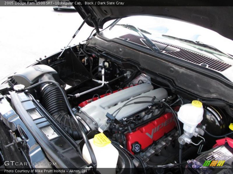 Black / Dark Slate Gray 2005 Dodge Ram 1500 SRT-10 Regular Cab