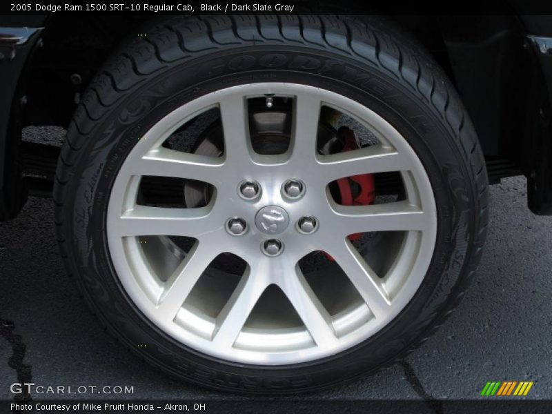 Black / Dark Slate Gray 2005 Dodge Ram 1500 SRT-10 Regular Cab