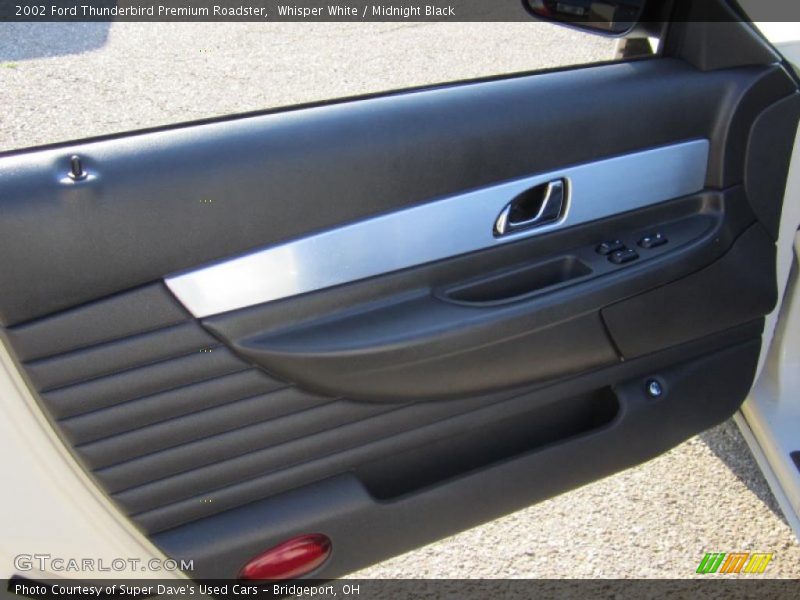 Whisper White / Midnight Black 2002 Ford Thunderbird Premium Roadster