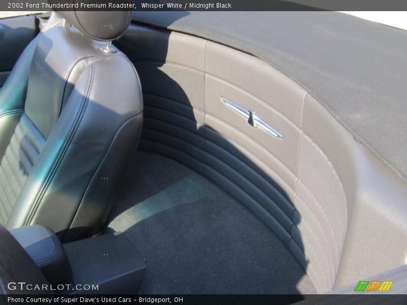 Whisper White / Midnight Black 2002 Ford Thunderbird Premium Roadster