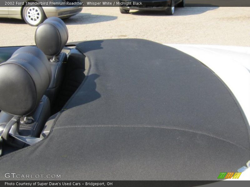 Whisper White / Midnight Black 2002 Ford Thunderbird Premium Roadster