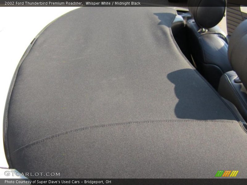 Whisper White / Midnight Black 2002 Ford Thunderbird Premium Roadster