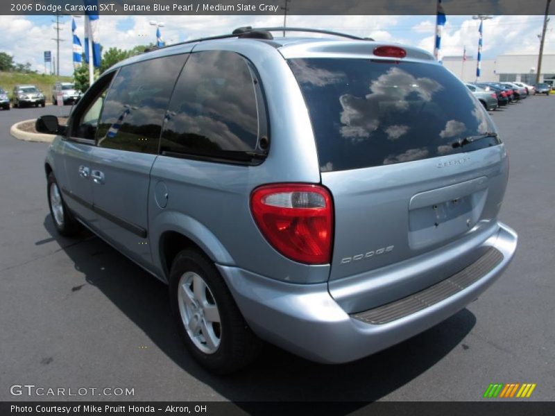 Butane Blue Pearl / Medium Slate Gray 2006 Dodge Caravan SXT