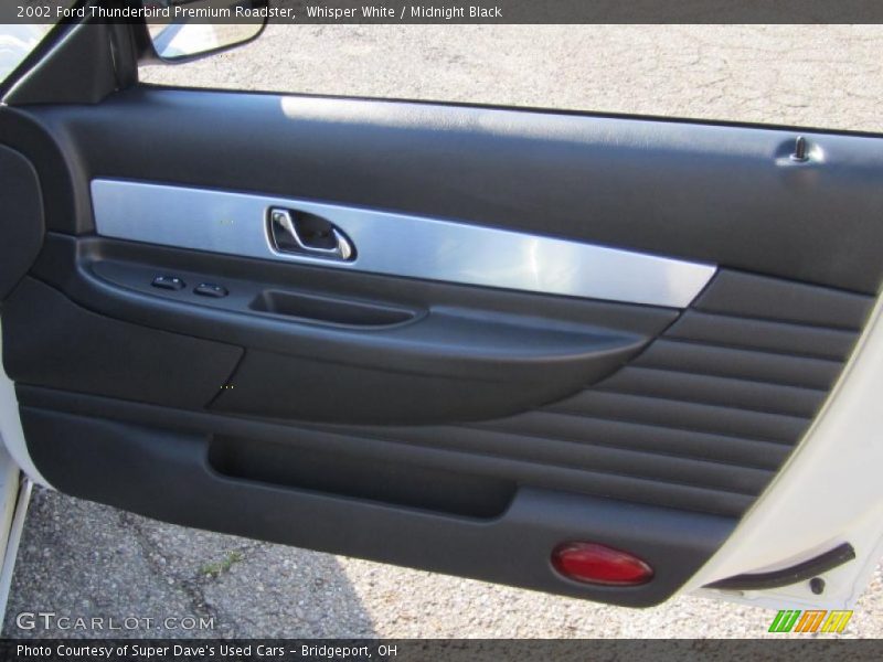 Whisper White / Midnight Black 2002 Ford Thunderbird Premium Roadster