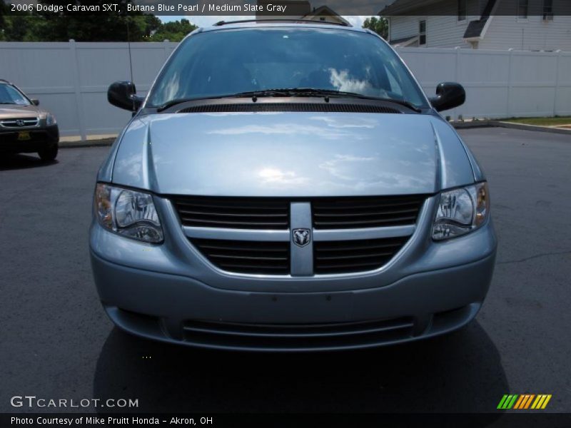 Butane Blue Pearl / Medium Slate Gray 2006 Dodge Caravan SXT